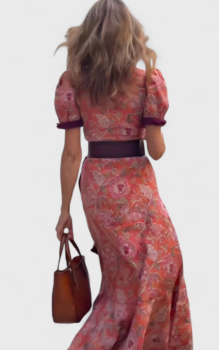 Areebah | Elegant Wrap Dress
